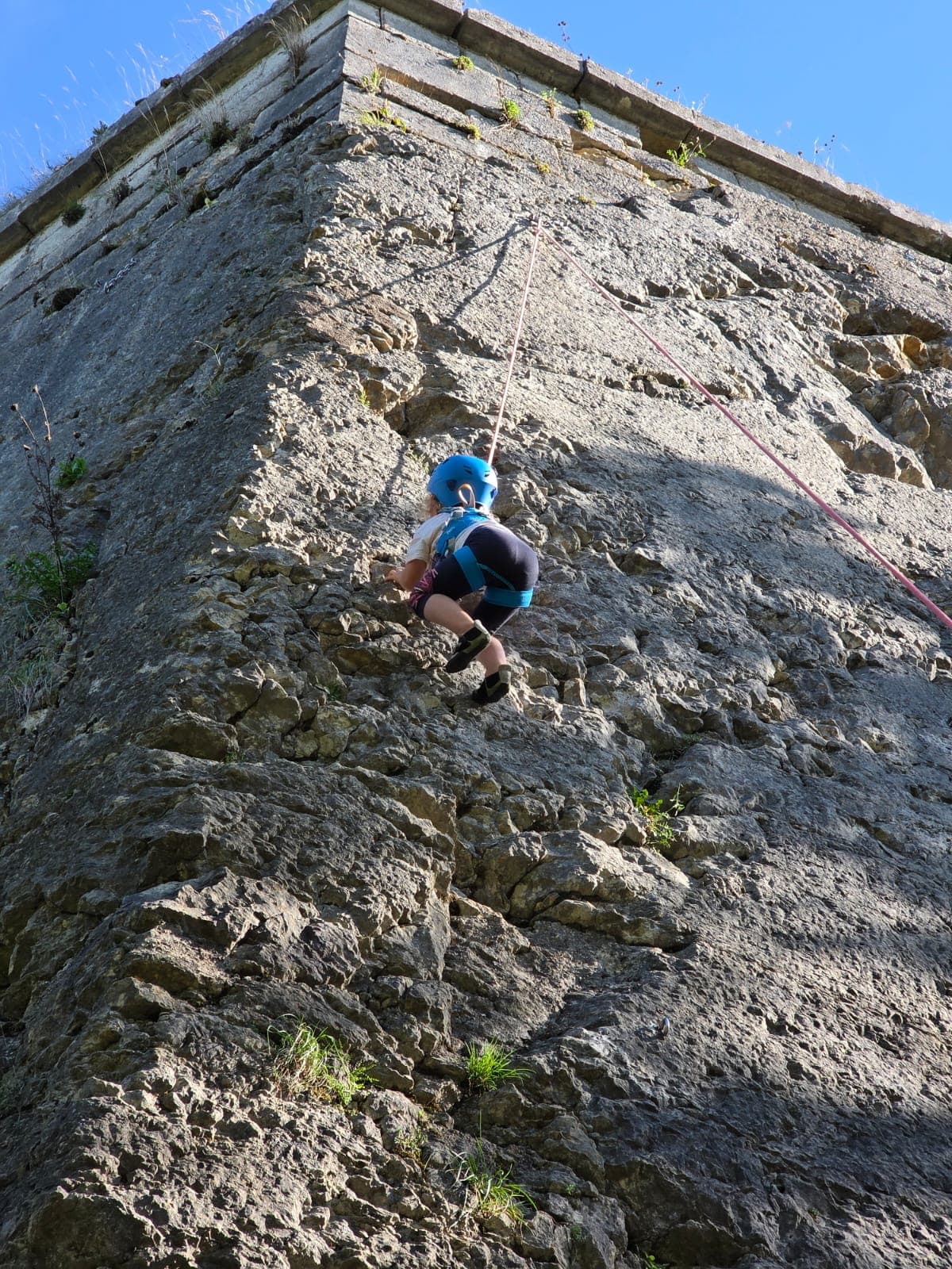 Escalade en falaise